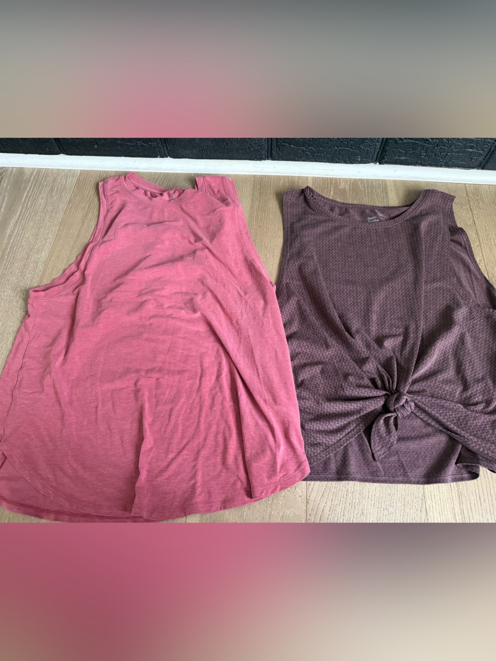 GAP Women’s Pink Tank Top - Sleeveless Everyday Layering